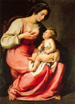 Madonna and Child by Artemisia Gentileschi (Florence)