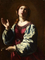 Saint Apollonia by Artemisia Gentileschi