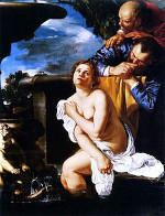 Susanna and the Elders by Artemisia Gentileschi (Burghley House)