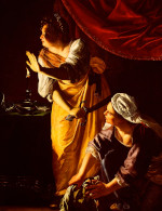 Judith and Her Maidservant by Artemisia Gentileschi 