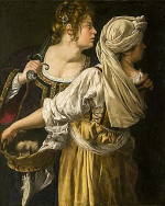 Judith and her Maidservant With the Head of Holofernes by Artemisia Gentileschi