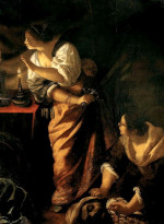 Judith and Her Maidservant by Artemisia Gentileschi (Cannes)