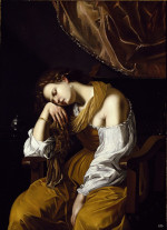 Mary Magdalene as Melancholy by Artemisia Gentileschi