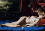 Sleeping Venus by Artemisia Gentileschi 